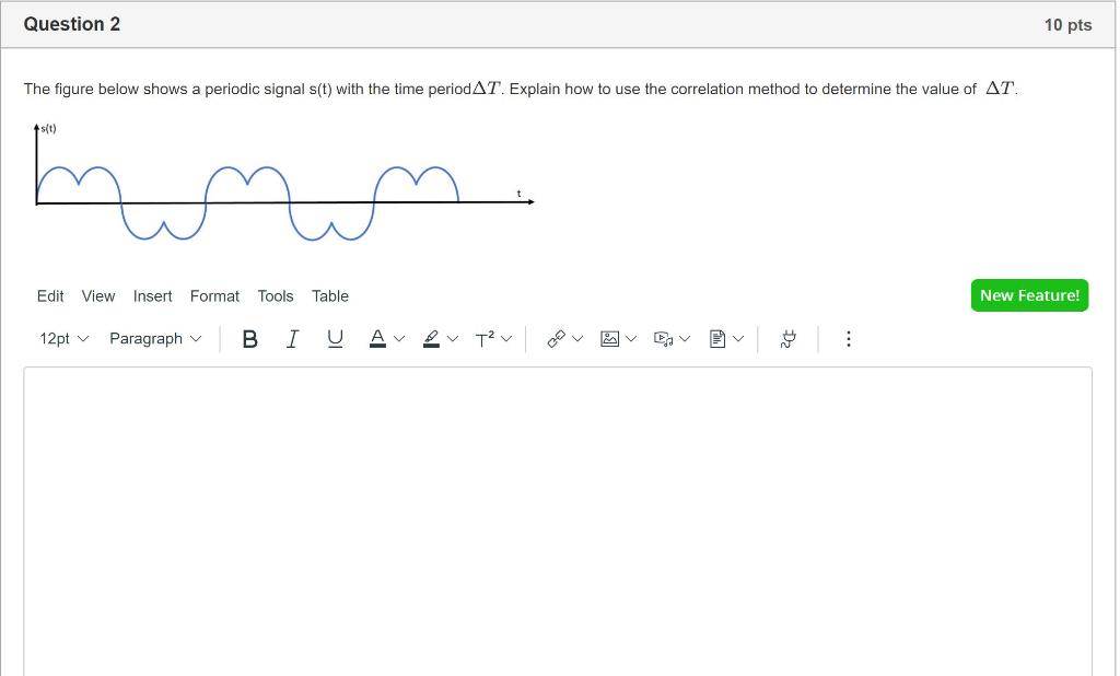 Solved Question 2 10 pts The figure below shows a periodic | Chegg.com