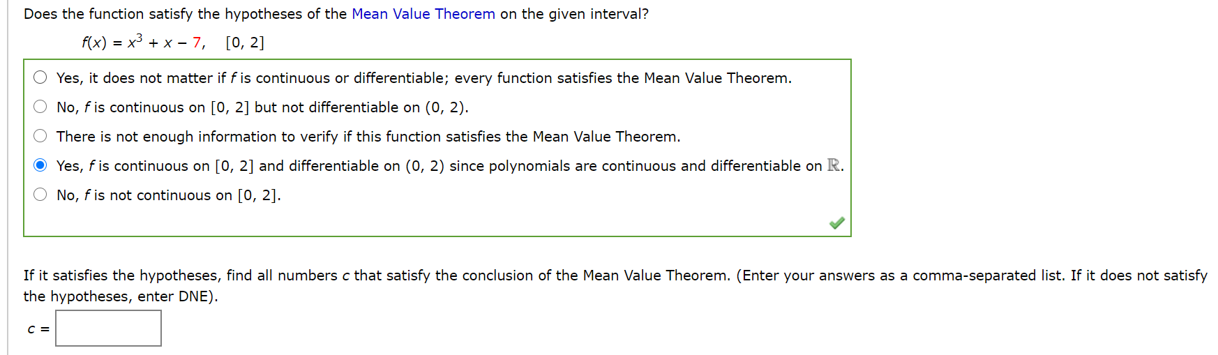 solved-does-the-function-satisfy-the-hypotheses-of-the-mean-chegg