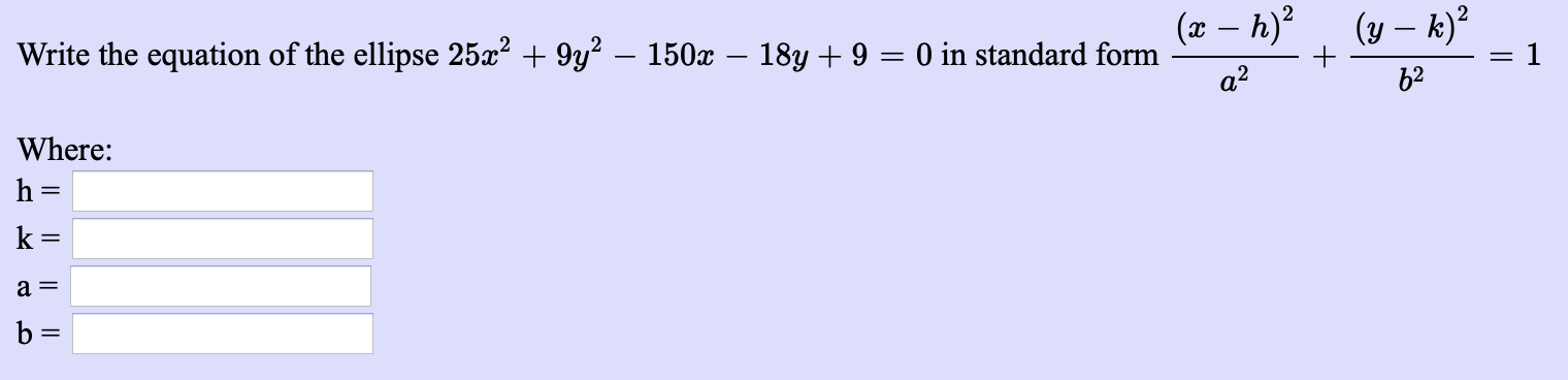 solved-x-h-2-y-k-write-the-equation-of-the-ellipse-chegg