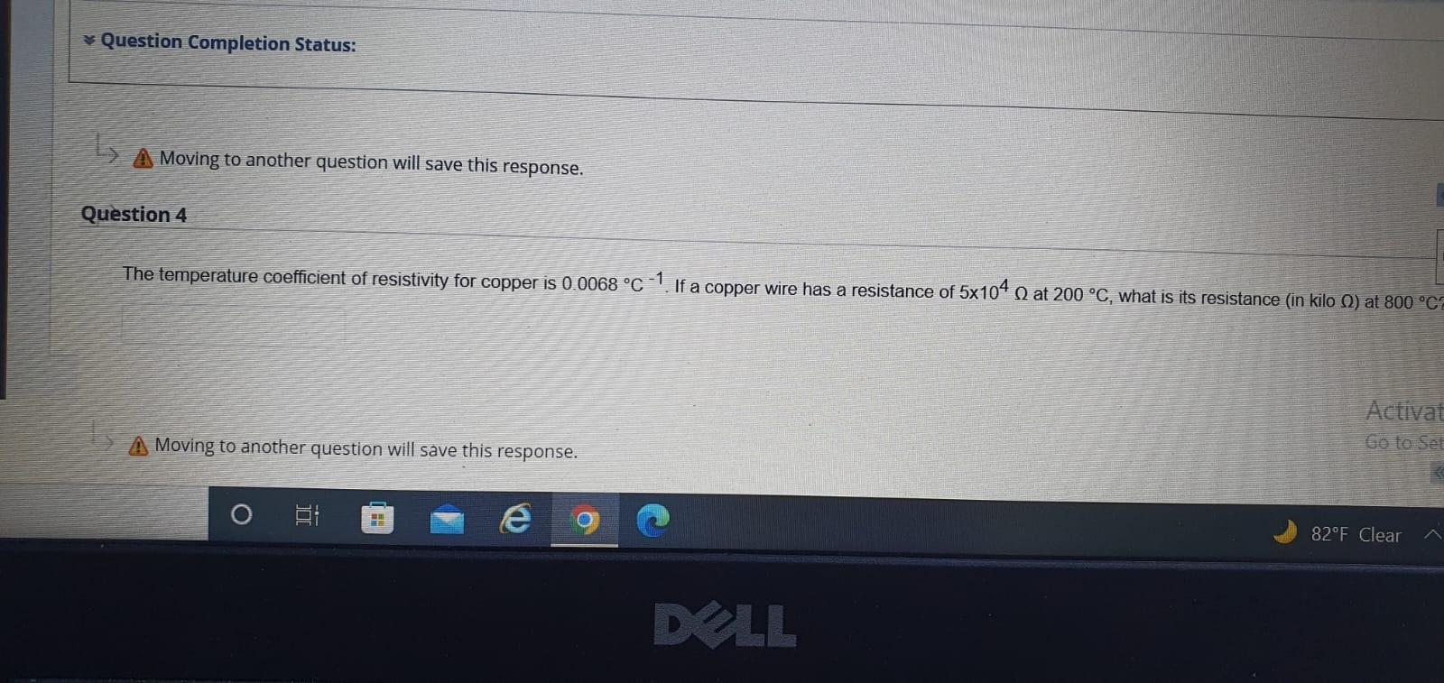 Solved * Question Completion Status: Moving to another | Chegg.com