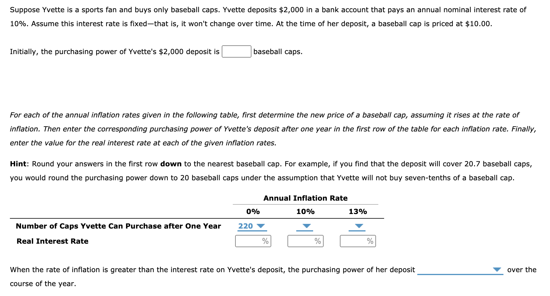 Other medium impact activities – Yvette