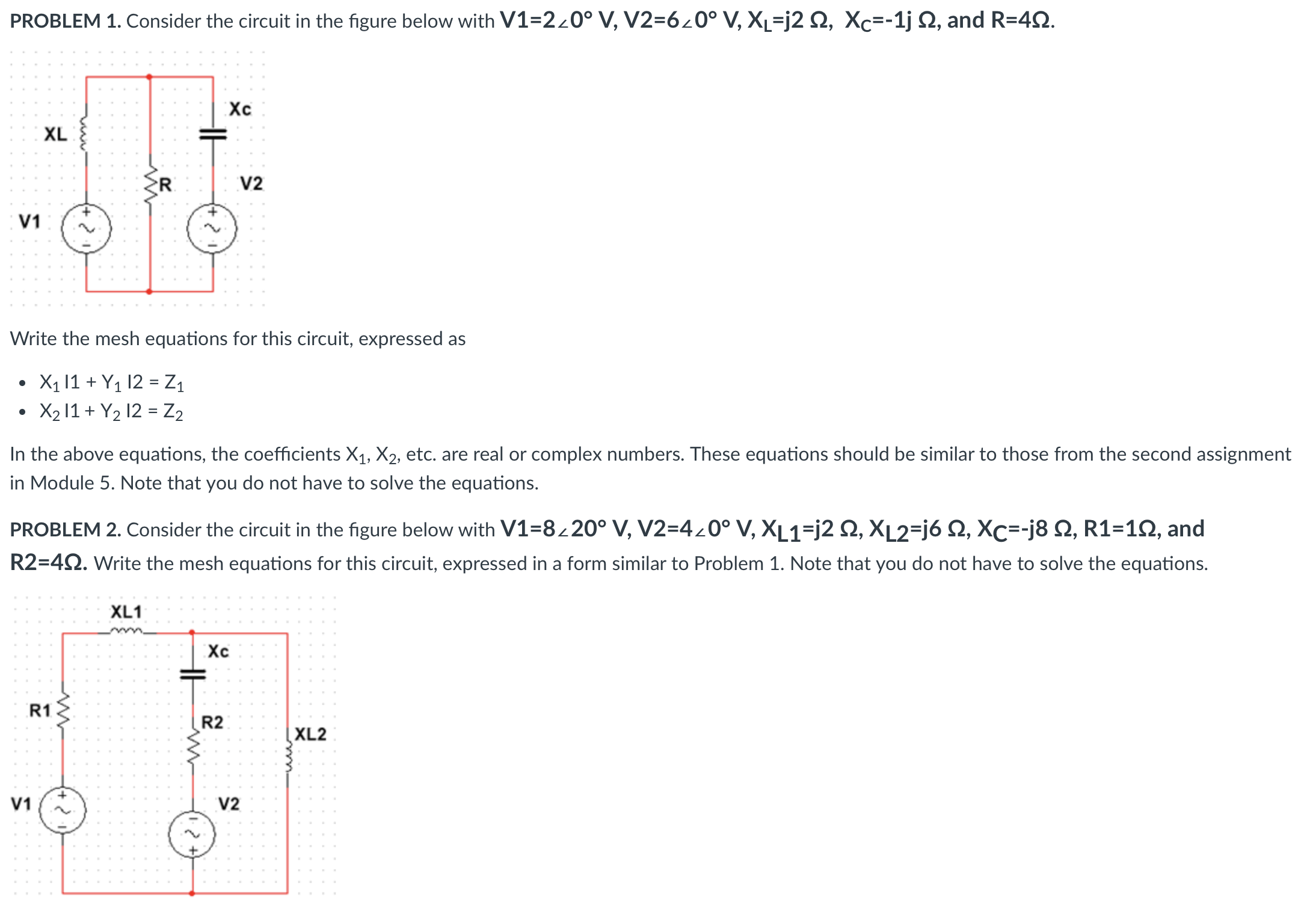 Solved PROBLEM 1. Consider the circuit in the figure below | Chegg.com