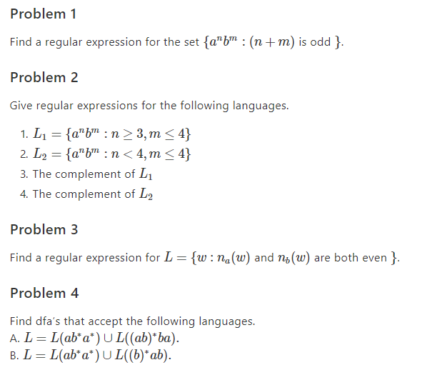 find-a-regular-expression-for-the-set-anbm-n-m-is-even