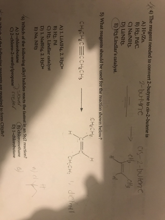 Solved Show How To Convert 1 Butyne To The Following Product Br