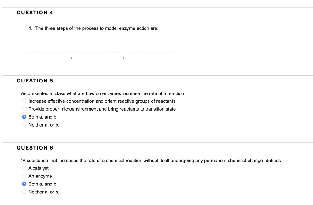 Solved QUESTION 4 1. The three steps of the process to model | Chegg.com