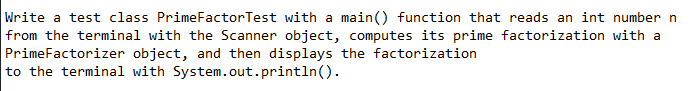 Solved Write a program that computes the prime factorization | Chegg.com