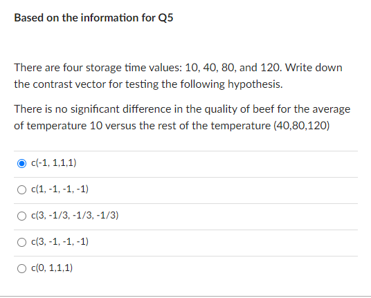 Solved Question 5 4 pts Question: based on the following | Chegg.com