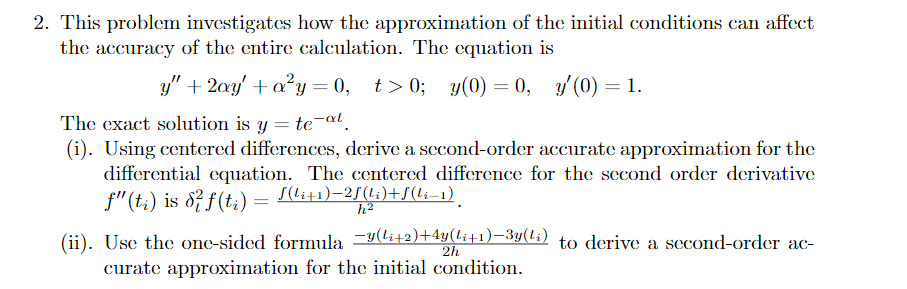 This Problem Investigates How The Approximation Of | Chegg.com