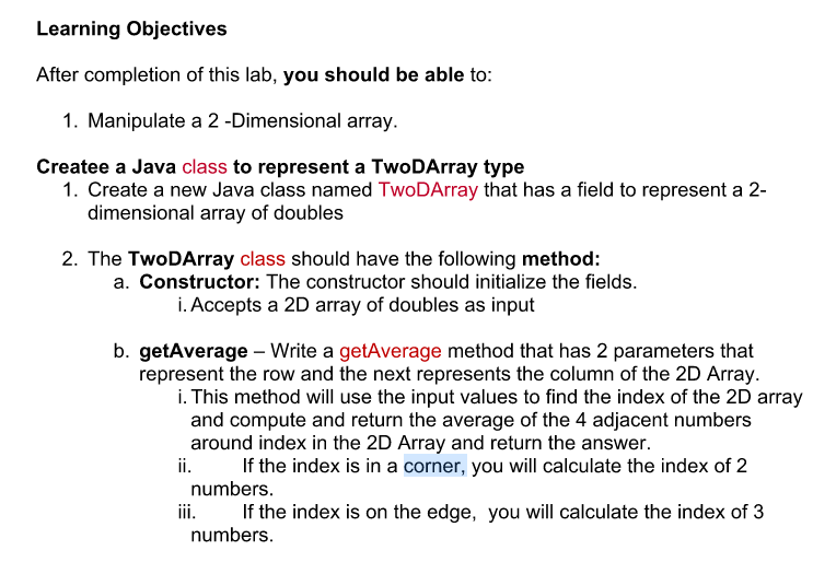 Solved Program is to be written in java: don't change tester | Chegg.com