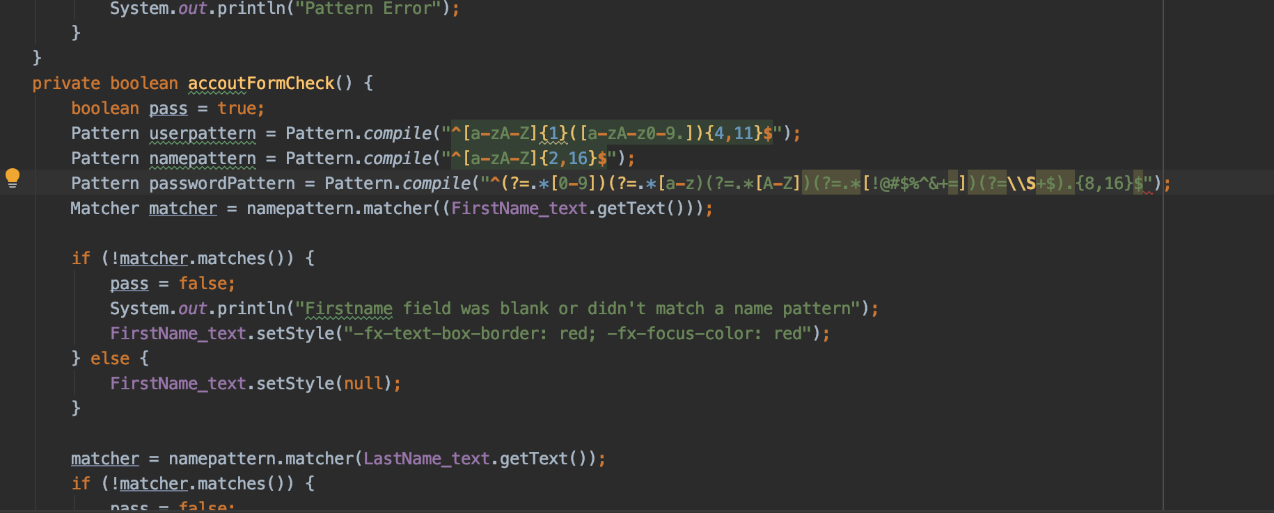 Solved Help with Error with Java code. I have attached an | Chegg.com