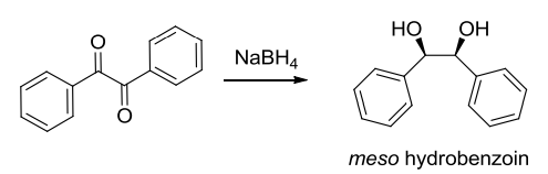 но он NaBH4 meso hydrobenzoin | Chegg.com