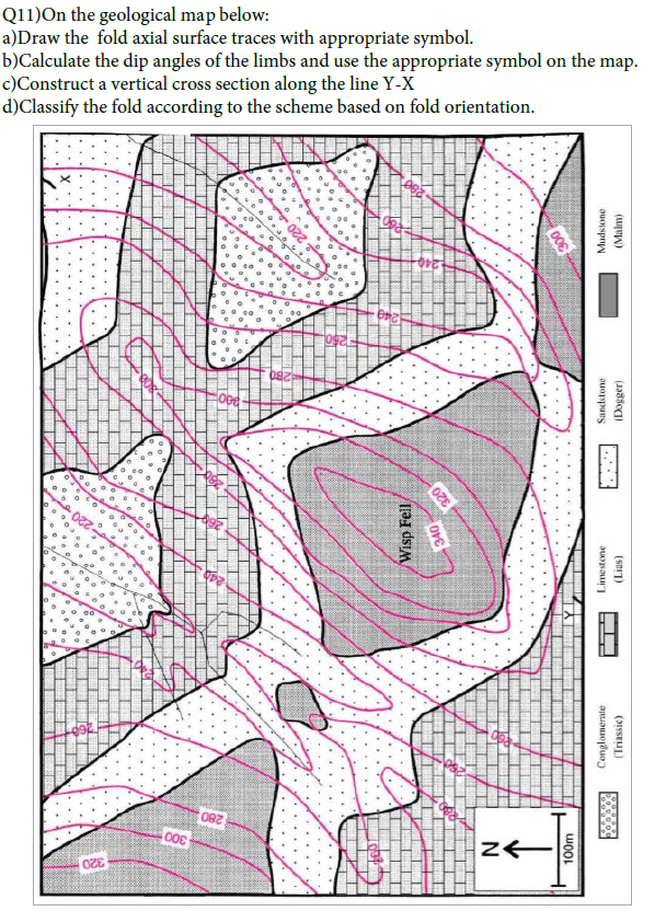Solved Q11 On The Geological Map Below A Draw The Fold Chegg Solved Q11 On The Geological Map Below A Draw The Fold Chegg