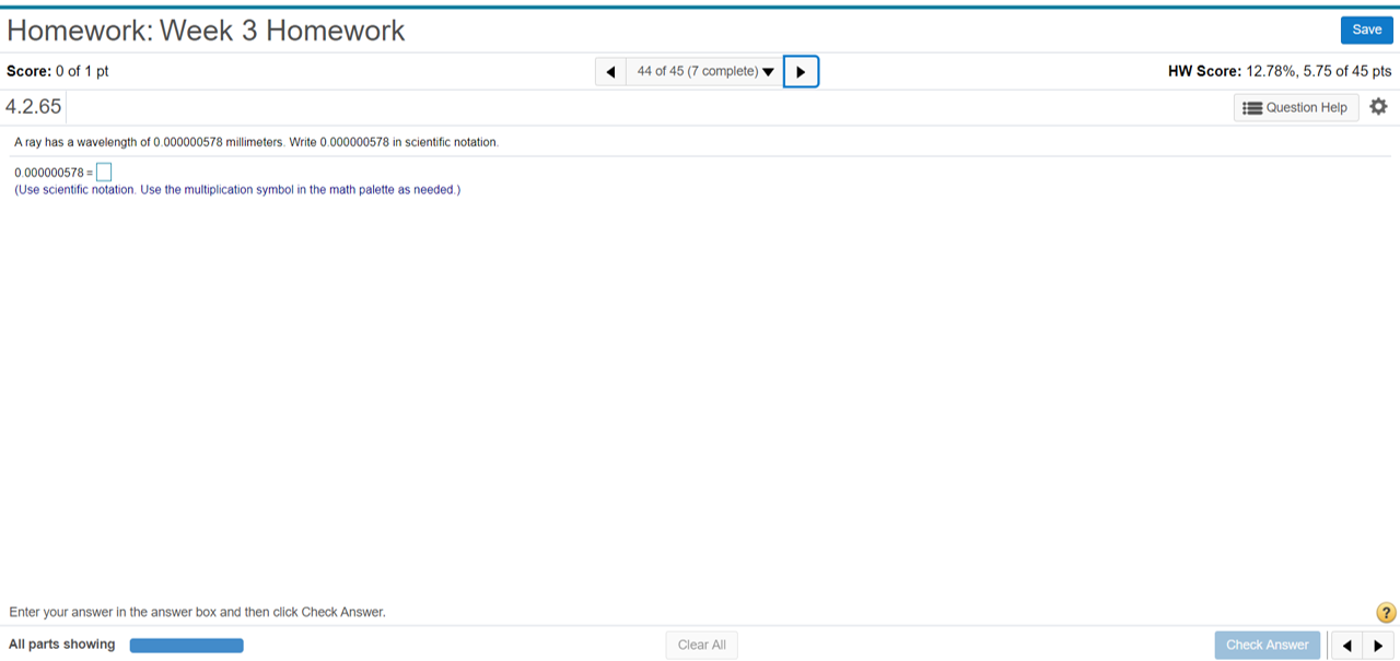 Solved Homework: Week 3 Homework Save Score: 0 of 1 pt 41 of | Chegg.com