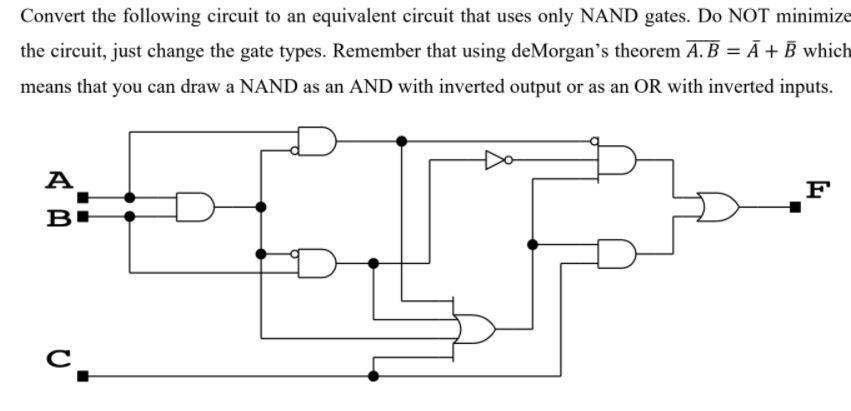 Solved Convert The Following Circuit To An Equivalent 