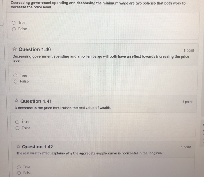 solved a decrease in government spending will decrease... Solved Decreasing government spending and decreasing the | Chegg.com