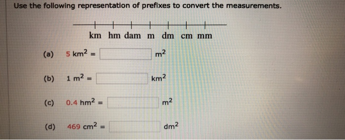 Km hm 2024 dam m dm