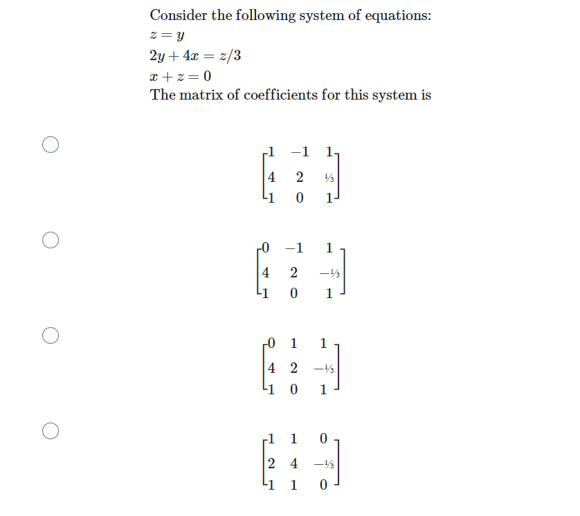 Solved Consider The Following System Y 1 Yi Y2 4y2 Y 2 Chegg Com