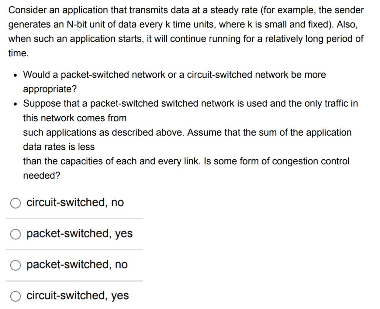 Solved In a packet switched network, each user has 0.1 | Chegg.com