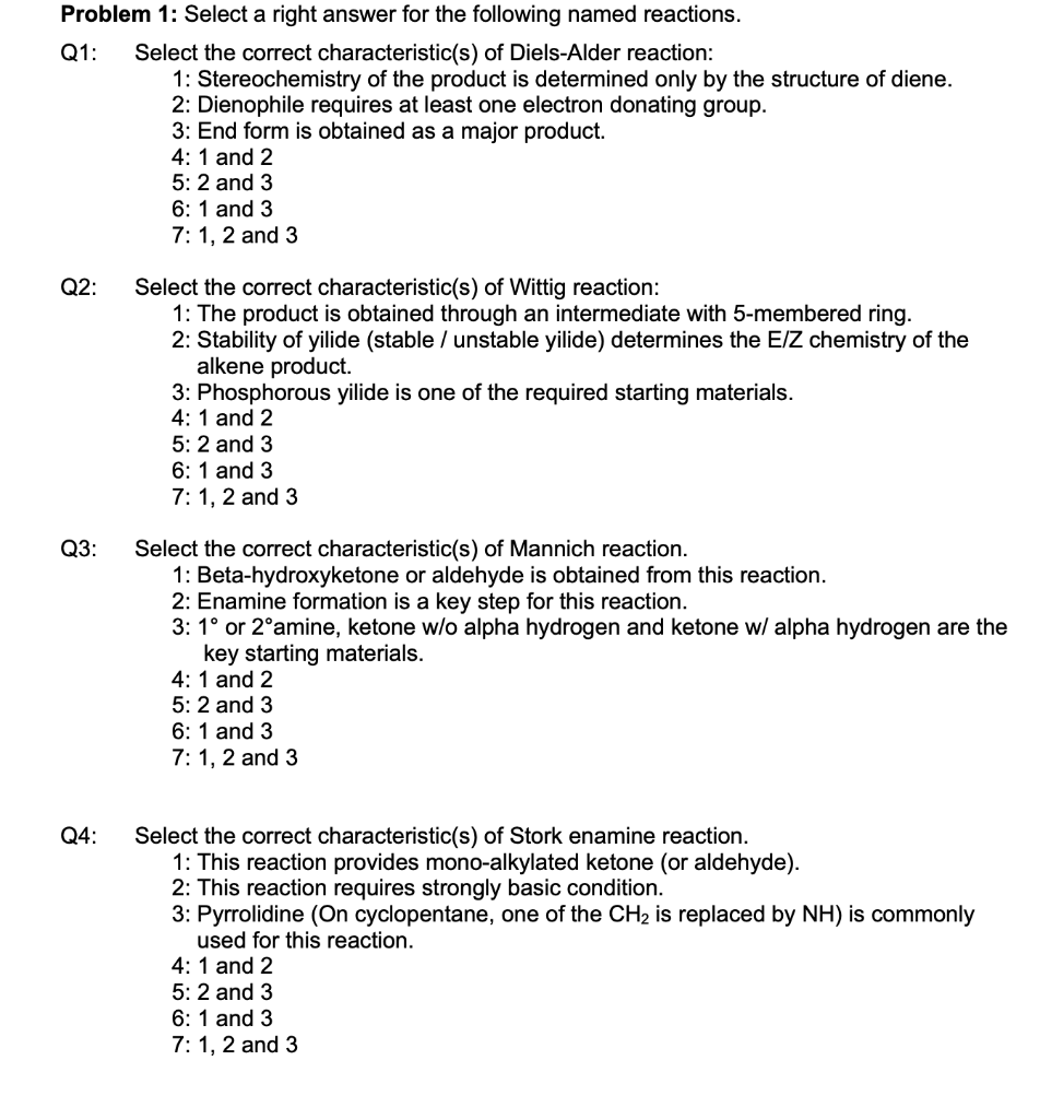 Solved Problem 1 Select A Right Answer For The Following Chegg solved-problem-1-select-a-right-answer-for-the-following-chegg