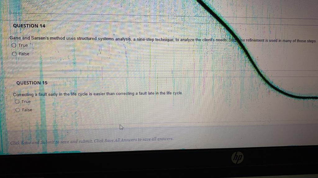 Solved QUESTION 14 Gane and Sarsen's method uses structured | Chegg.com