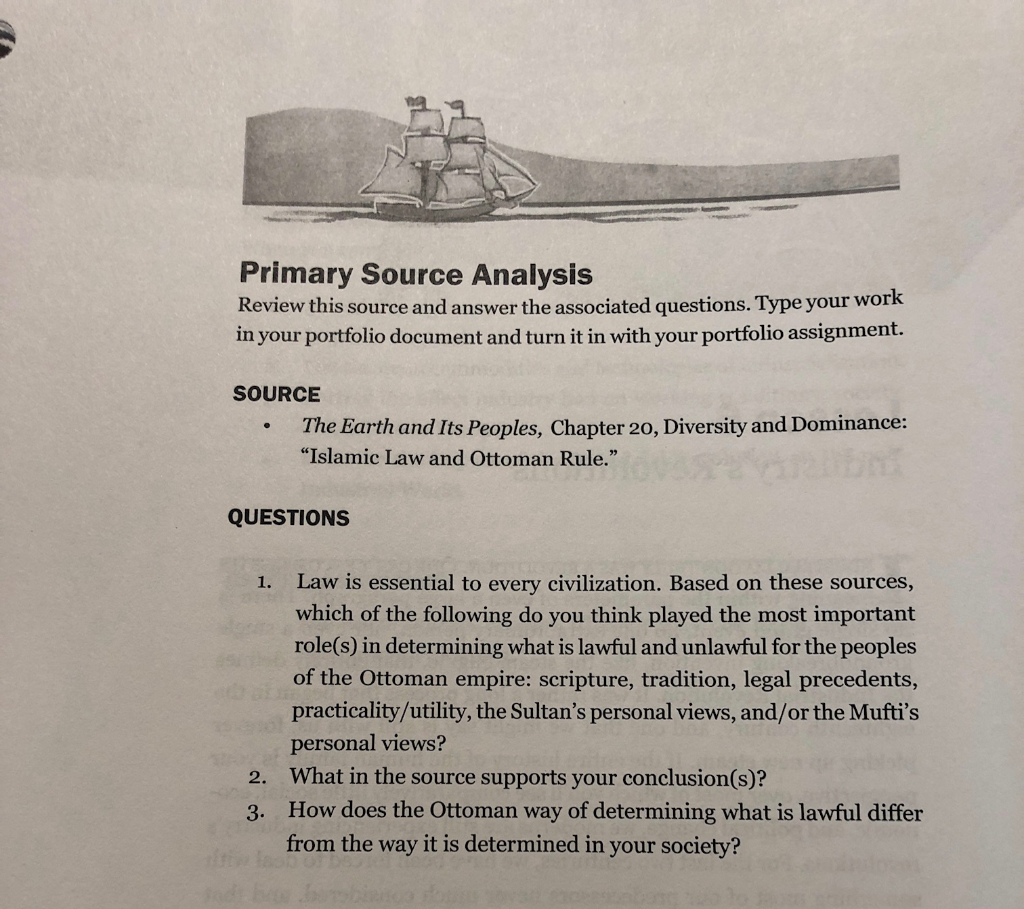 Primary Source Analysis Review this source and answer | Chegg.com