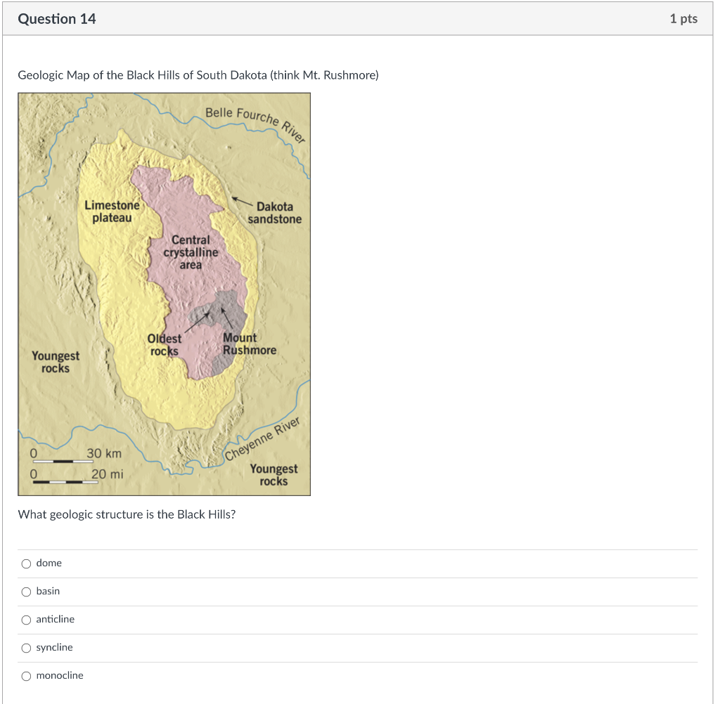 Solved 1 The Geologic Map Of Michigan Is Shown Here Chegg Com   PhpF055Bf