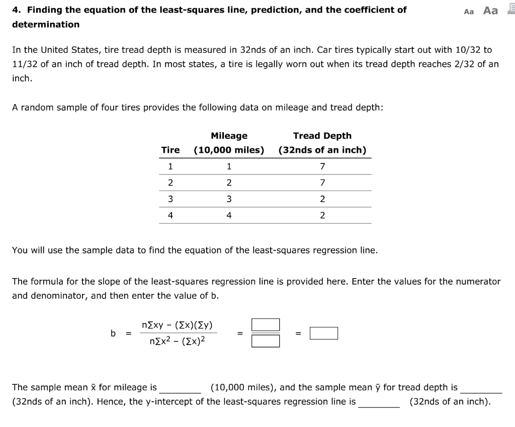 solved-4-finding-the-equation-of-the-least-squares-line-chegg