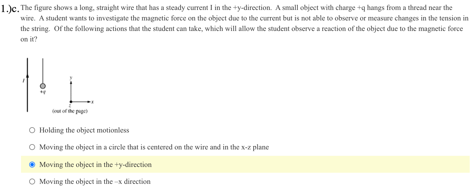 Solved 1.)a. Each Of The Figures Below Shows The Path Of A | Chegg.com