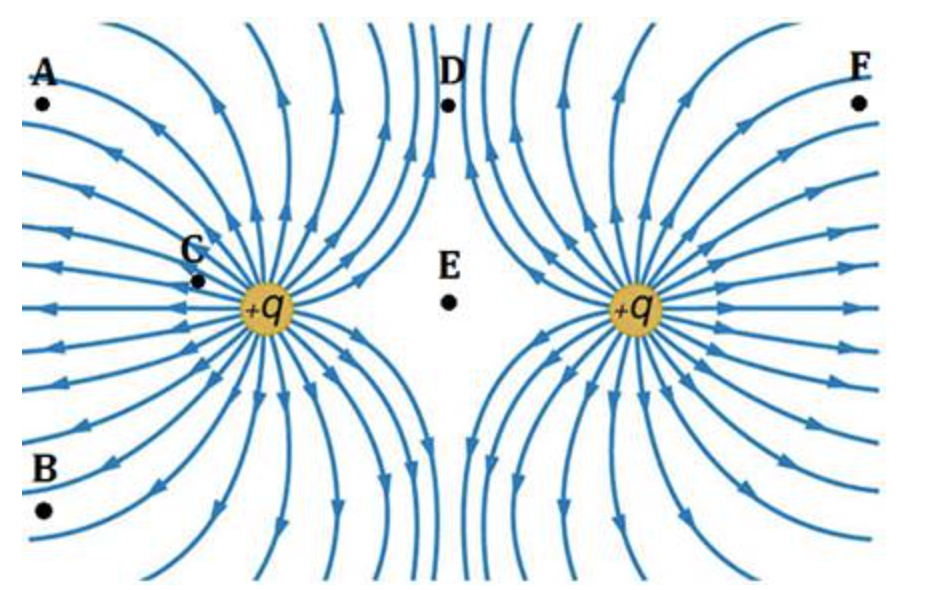 solved-consider-the-electric-field-line-diagram-in-fig-2-chegg