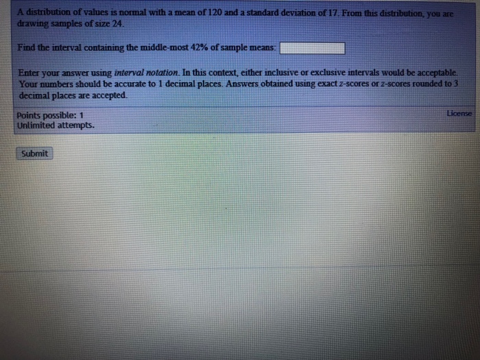 Solved 150.8 and ? = 47.6 You intend to draw a random sample | Chegg.com