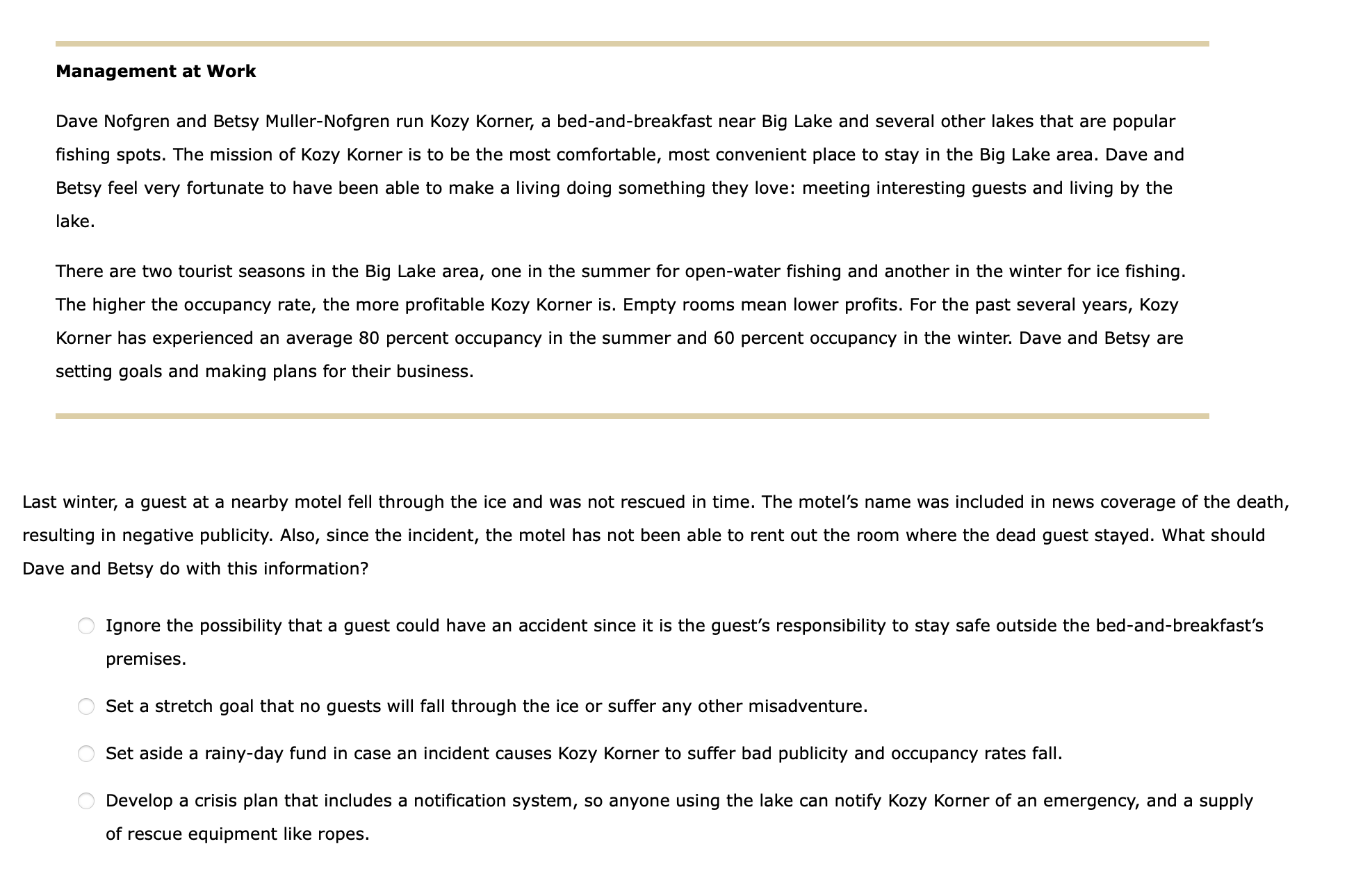 Solved Use your understanding of planning to complete the