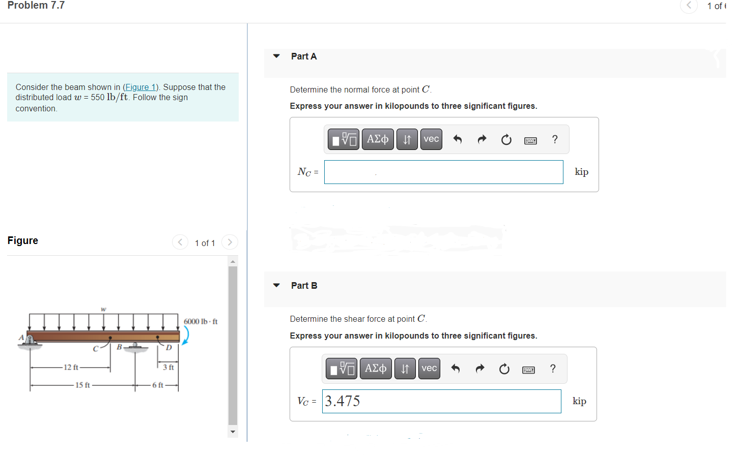 Solved Consider The Beam Shown In (Figure 1). Suppose That | Chegg.com