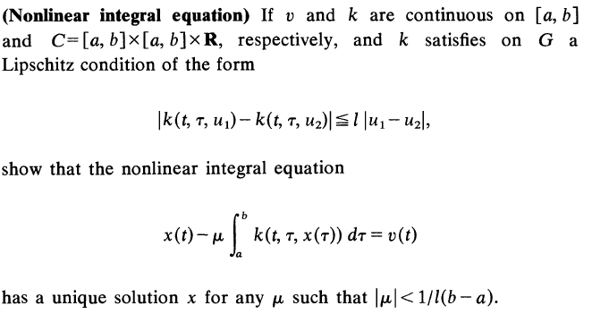 Solved Nonlinear Integral Equation If U And K Are Conti Chegg Com