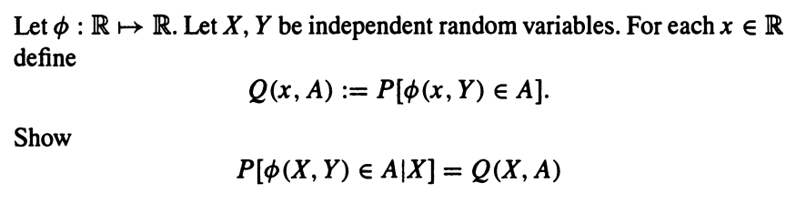 Solved Let ϕ:R↦R. Let X,Y be independent random variables. | Chegg.com