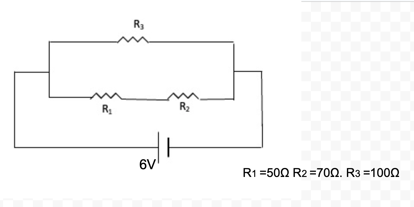Solved Find the VTotal, Rtotal, Itotal and the current and | Chegg.com