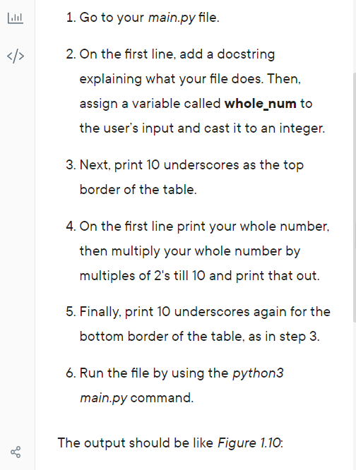 Solved Workspace Python3 Main Py Generate A Multiplication Chegg Com