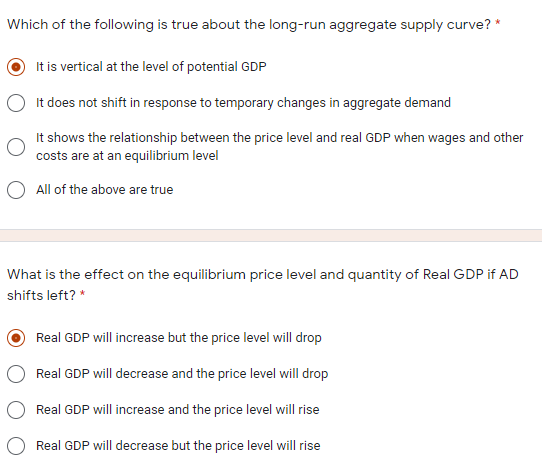 Solved When the price of U.S produced goods rise and the | Chegg.com