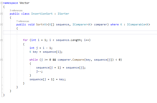 Solved How do i make sure the comparer is not null for this | Chegg.com