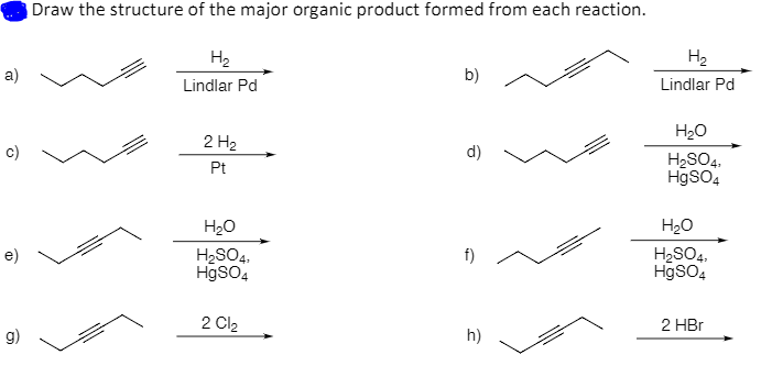 Solved Draw the structure of the major organic product | Chegg.com