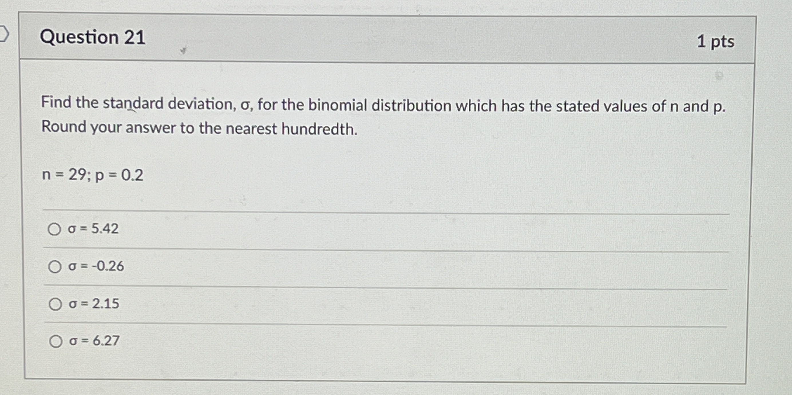 solved-find-the-standard-deviation-for-the-binomial-chegg