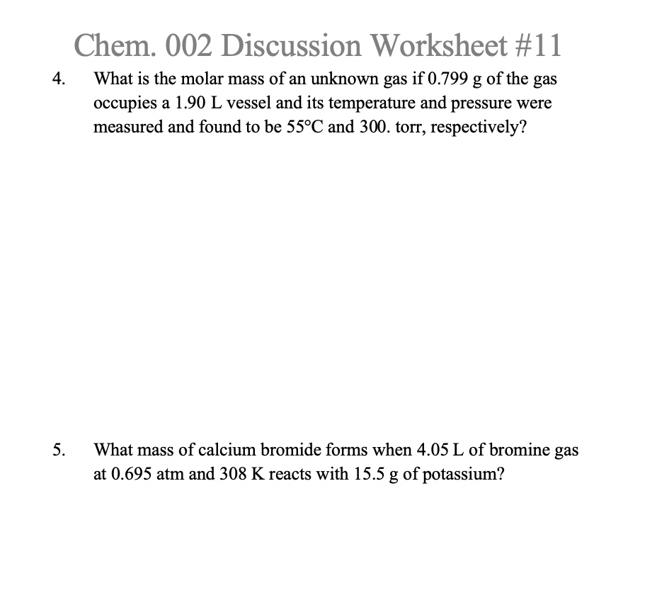 Calcium Bromide Molar Mass slidesharefile