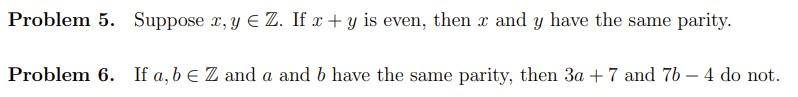 Solved Use either direct proof or proof by contraposition to | Chegg.com