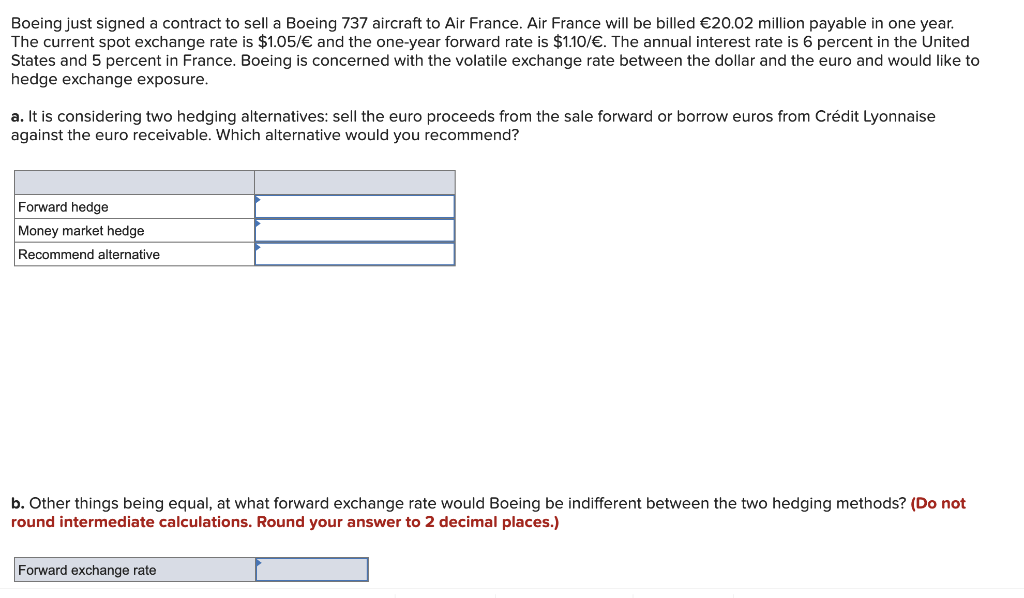 Solved Boeing Just Signed A Contract To Sell A Boeing 737 | Chegg.com