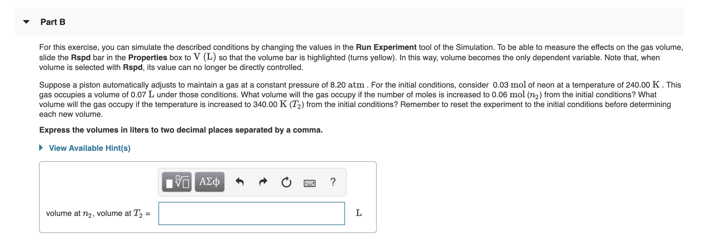 Solved Part B For This Exercise, You Can Simulate The | Chegg.com