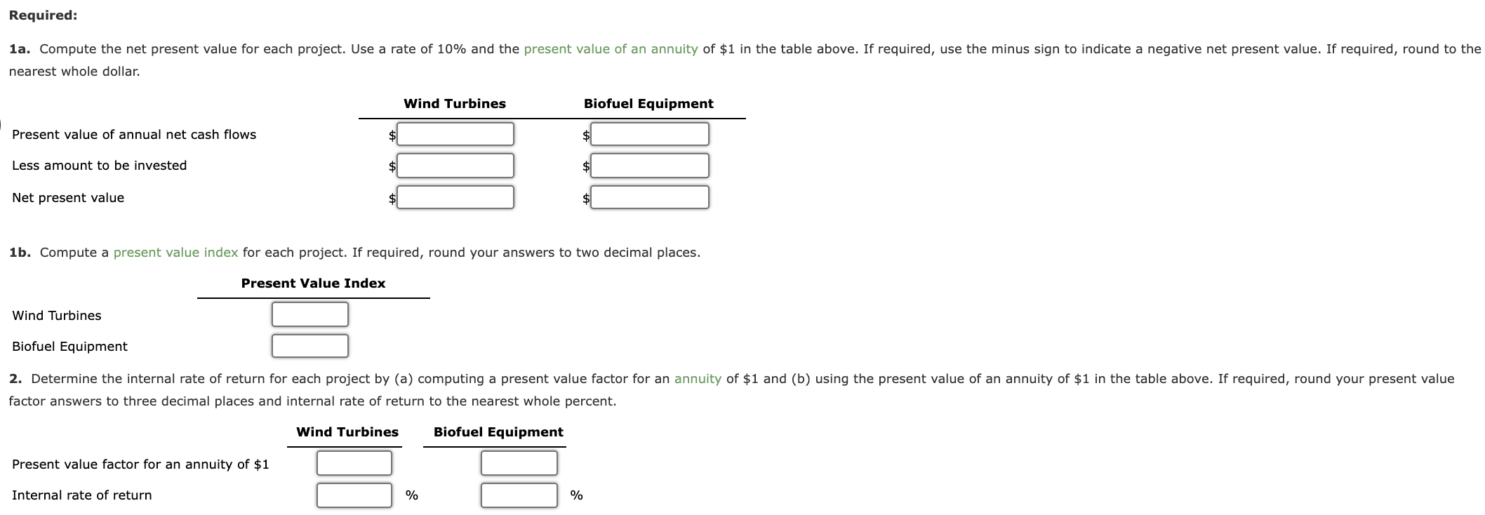 Solved The management of Advanced Alternative Power Inc. is