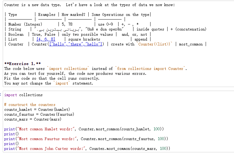 Solved Counter is a new data type. Let's have a look at the | Chegg.com