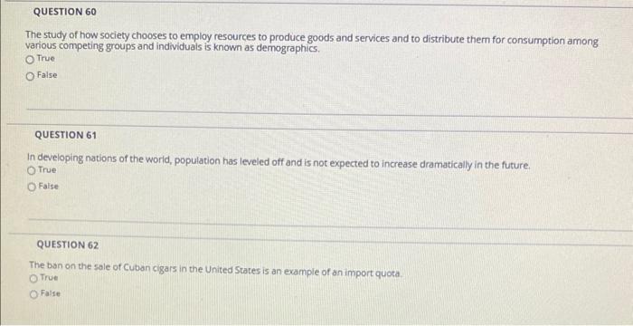 Solved The Study Of How Society Chooses To Employ Resources | Chegg.com