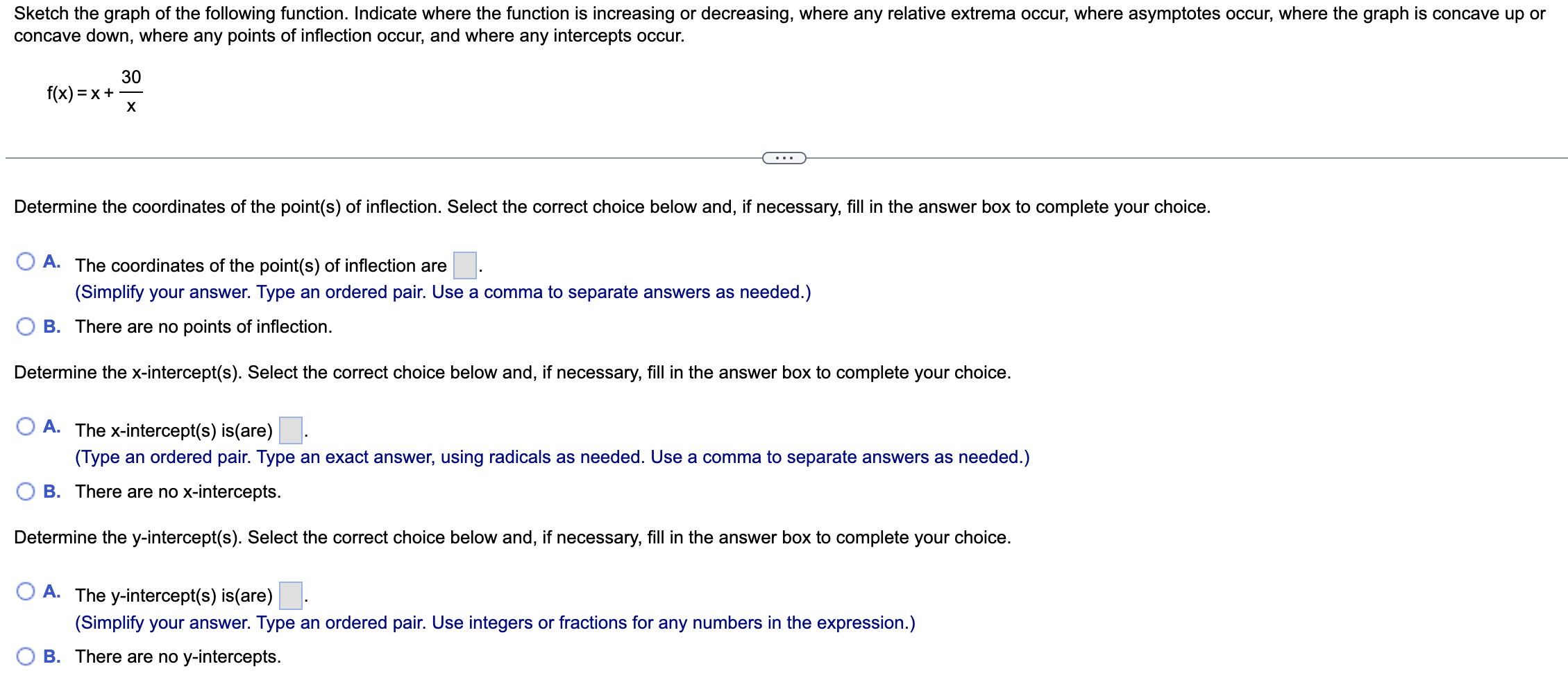 Solved Sketch the graph of the following function. Indicate