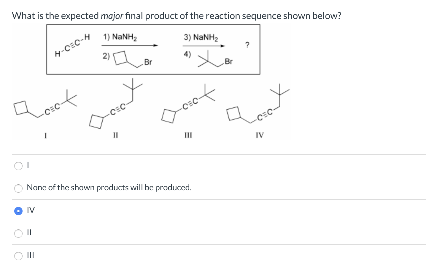 What Is The Major Product Of The Reaction Shown