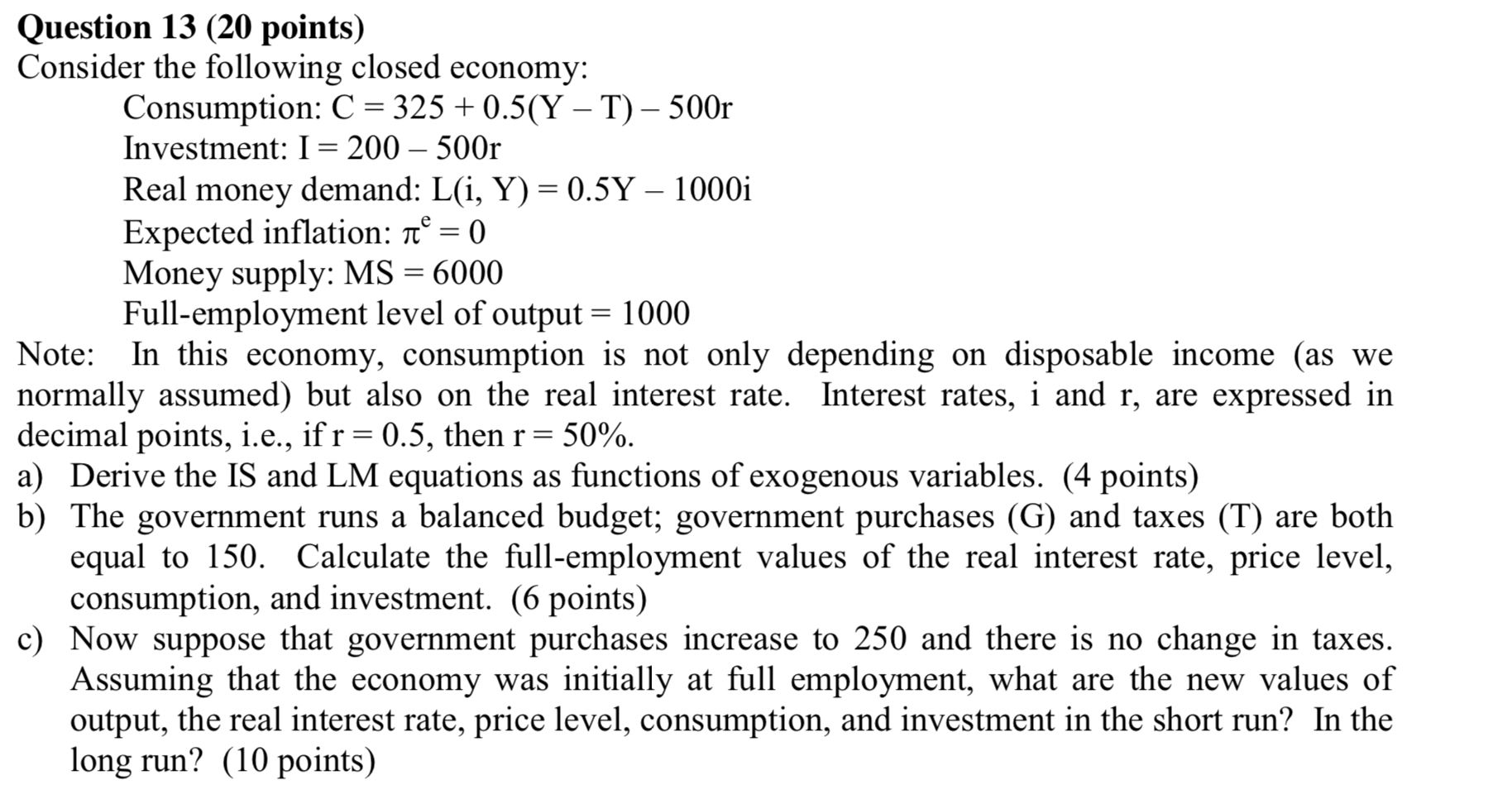 solved-question-13-20-points-consider-the-following-closed-chegg